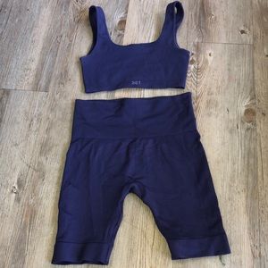 SetActive matching  sports bra and biker shorts